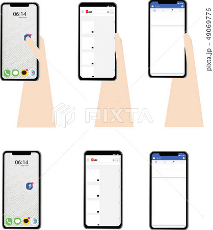 Iphoneの Iphone アイコンのイラスト素材