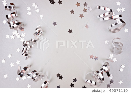 Background about a party, confetti, stars and 49071110