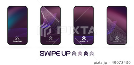 swipe up template with abstract backdrop vector swipe up template with abstract backdrop vector 49072430