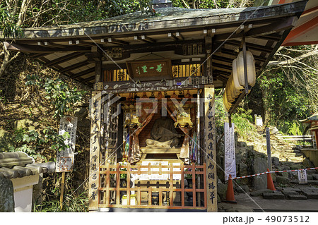 山口 下関 赤間神宮 耳なし芳一堂の写真素材