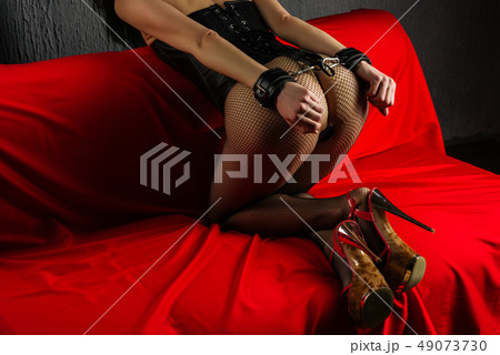 Adult sex games. Submissive girl in bondage Adult sex games. Submissive girl in bondage 49073730