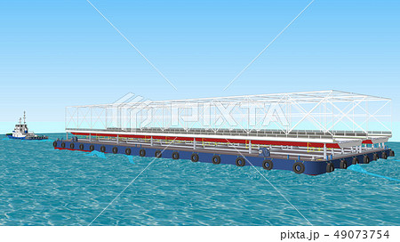 曳航・台船3 49073754