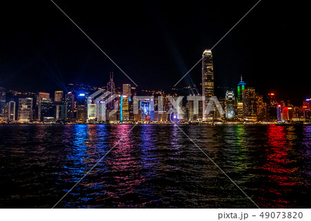 香港島の夜景 香港島の夜景 49073820