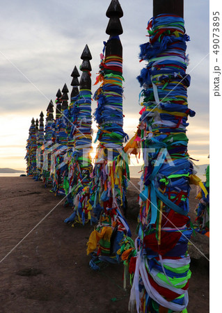 Shaman's Column an Lake Baikal, Russia Shaman's Column an Lake Baikal, Russia 49073895