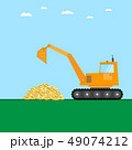 crawler loader with golden coins 49074212