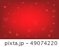 hearts shape on red background 49074220