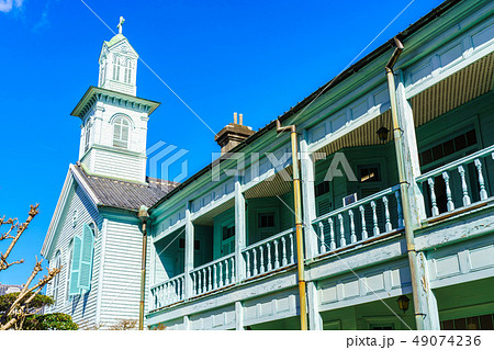 長崎出島　旧出島神学校　【長崎市】 49074236