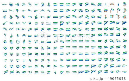 very big collection of vector flags of the Sierra Leone very big collection of vector flags of the Sierra Leone 49075058