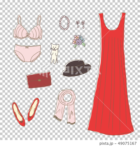 ドレスアップ ベタ塗素材 ドレスアップ ベタ塗素材 49075167