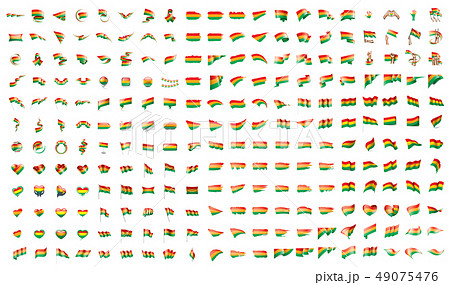 very big collection of vector flags of the Bolivia very big collection of vector flags of the Bolivia 49075476