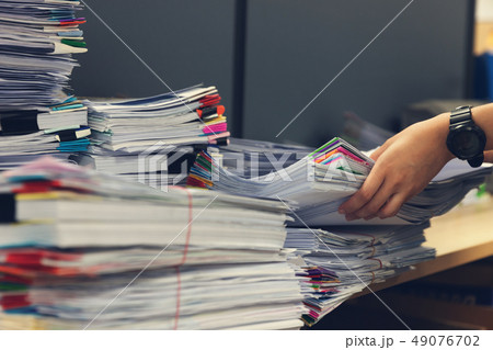 Business and finance concept of office working, 49076702