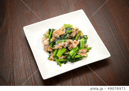 茎立菜料理 茎立菜料理 49076971