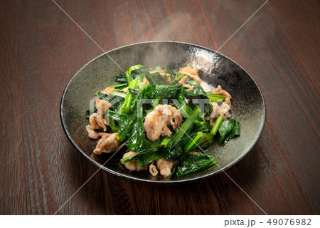 茎立菜料理 茎立菜料理 49076982