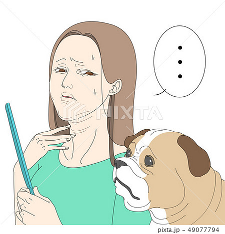 ブルドック並みのシワ 49077794