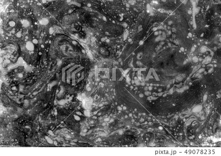 abstract black white marble texture, acrylics art 49078235