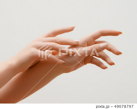 Beauty Spa Woman with perfect skin. Beauty product 49078797