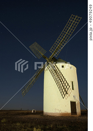 Windmills, Wind energy, Nocturnal 49079249