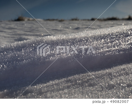 Sharp snow texture. Winter landscape, 49082007