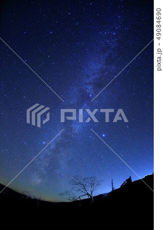 北海道藻琴山からの天の川 49084690