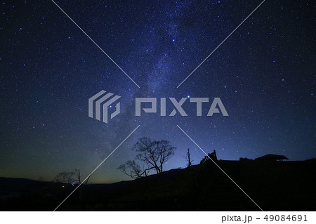 北海道藻琴山からの天の川 49084691