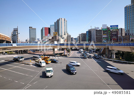日本の東京都市景観 飯田橋駅前などを望む(奥にJR飯田橋駅) 日本の東京都市景観 飯田橋駅前などを望む(奥にJR飯田橋駅) 49085581