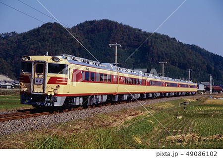 1994年 高山線を走るキハ82系メモリアルひだ号 1994年 高山線を走るキハ82系メモリアルひだ号 49086102