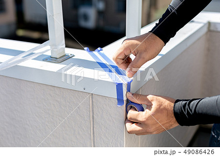 ベランダの修理 49086426