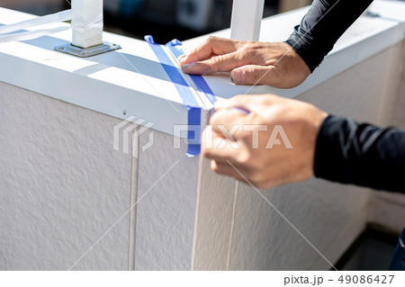 ベランダの修理 49086427