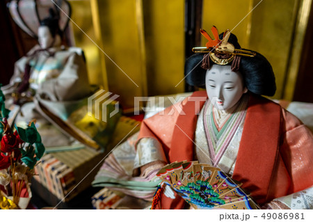 雛人形 桃の節句 49086981