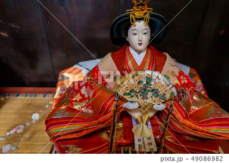 雛人形 桃の節句 49086982