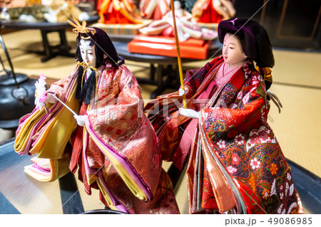 雛人形 桃の節句 49086985