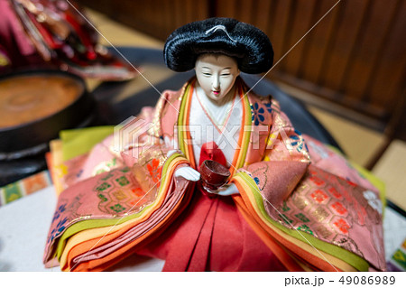 女官 雛人形 桃の節句 49086989