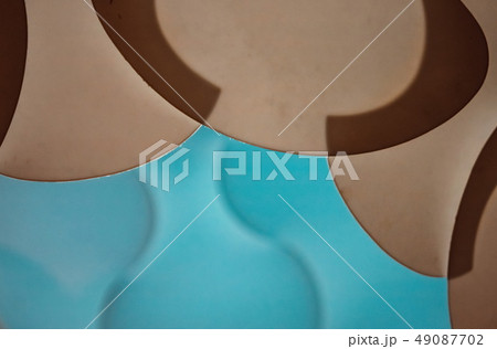 Closeup of the abstract light circle sphere Closeup of the abstract light circle sphere 49087702