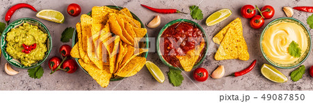Mexican food background 49087850