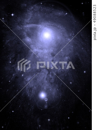 galaxy in a free space 49088523