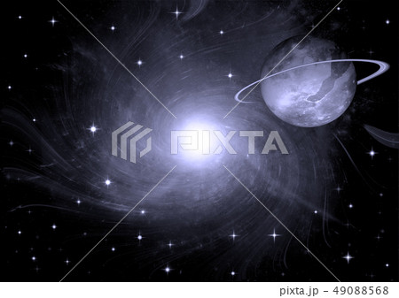 galaxy in a free space 49088568