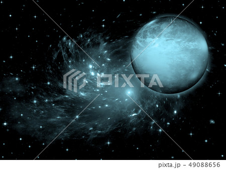 galaxy in a free space 49088656