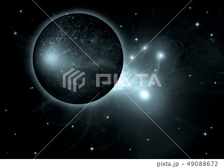 galaxy in a free space 49088672