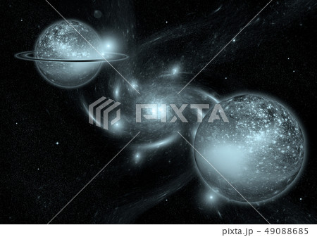 galaxy in a free space 49088685