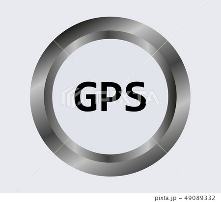 Gps Iconのイラスト素材