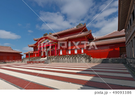 【沖縄 首里城】 (高解像度版) 沖縄県那覇市首里金城町１ 49093386