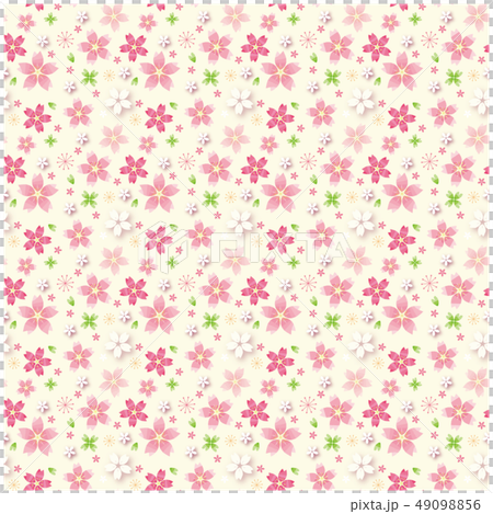 Cherry Pattern Pattern Background Light Yellow 49098856