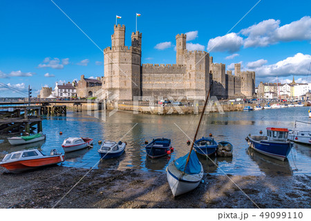 View of Caernarfon Castle 49099110