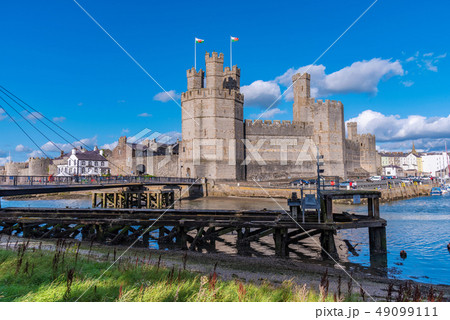 View of Caernarfon Castle 49099111