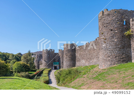 Conwy Castle in Wales 49099152