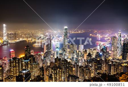 世界三大夜景 香港 ビクトリア・ハーバー 世界三大夜景 香港 ビクトリア・ハーバー 49100851