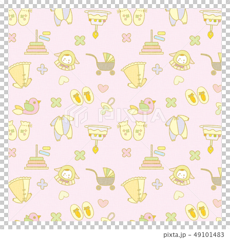Baby pattern pink Baby pattern pink 49101483
