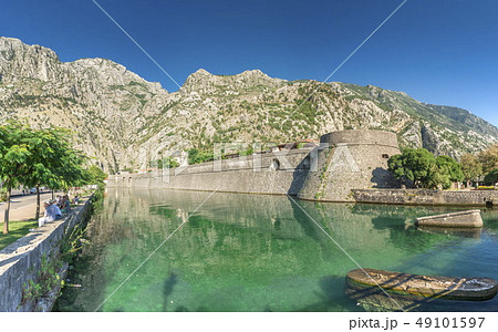 Bastion Riva in Kotor Old Town, Montenegro Bastion Riva in Kotor Old Town, Montenegro 49101597