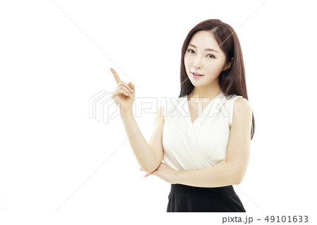 ビジネスウーマン 若い女性 韓国人 49101633