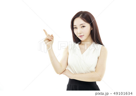 ビジネスウーマン 若い女性 韓国人 49101634
